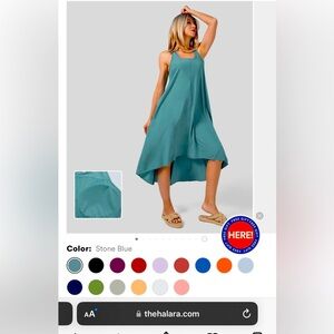 Halara Breezeful Razorback Dress